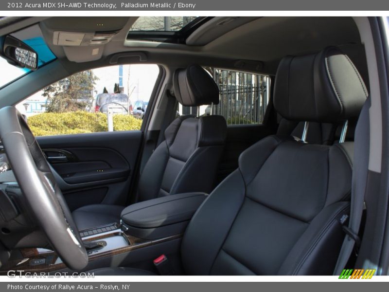 Palladium Metallic / Ebony 2012 Acura MDX SH-AWD Technology