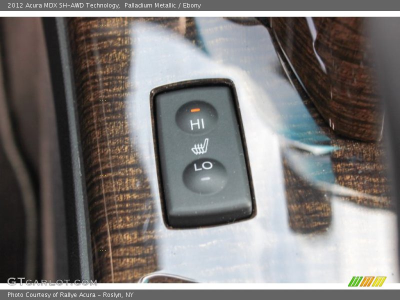 Palladium Metallic / Ebony 2012 Acura MDX SH-AWD Technology