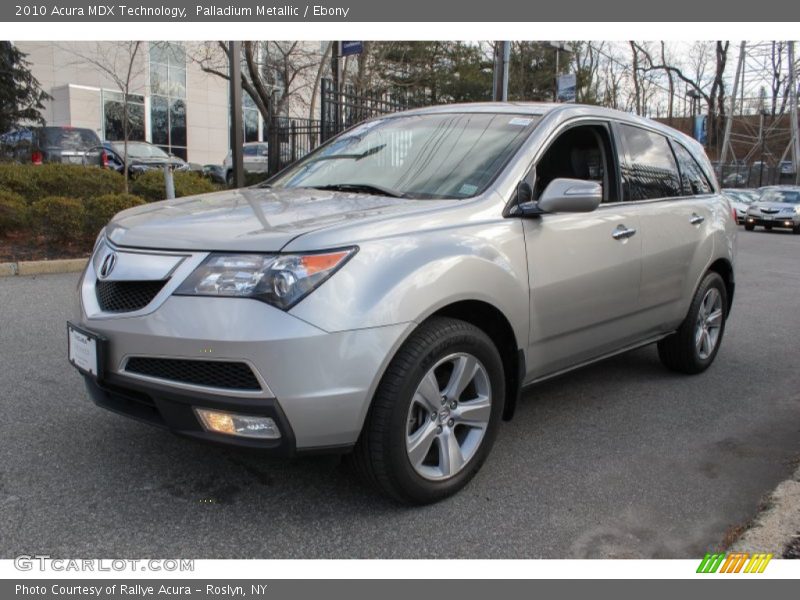 Palladium Metallic / Ebony 2010 Acura MDX Technology