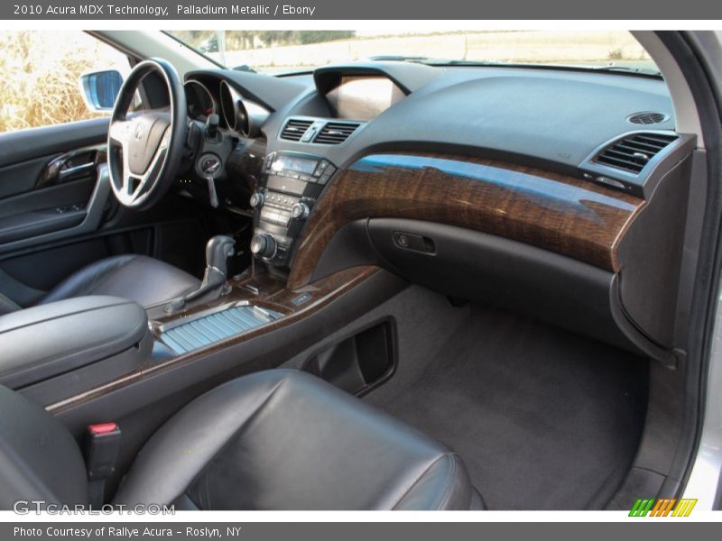 Palladium Metallic / Ebony 2010 Acura MDX Technology