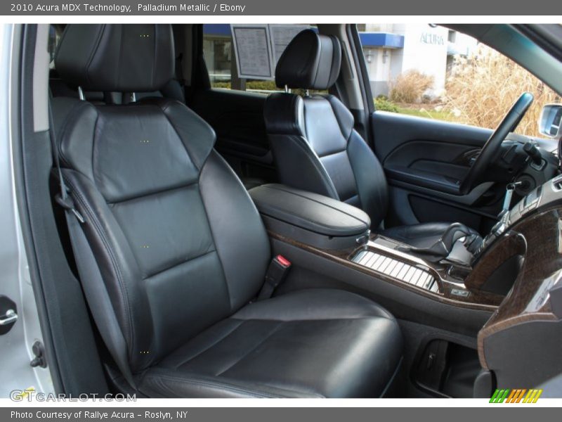 Palladium Metallic / Ebony 2010 Acura MDX Technology