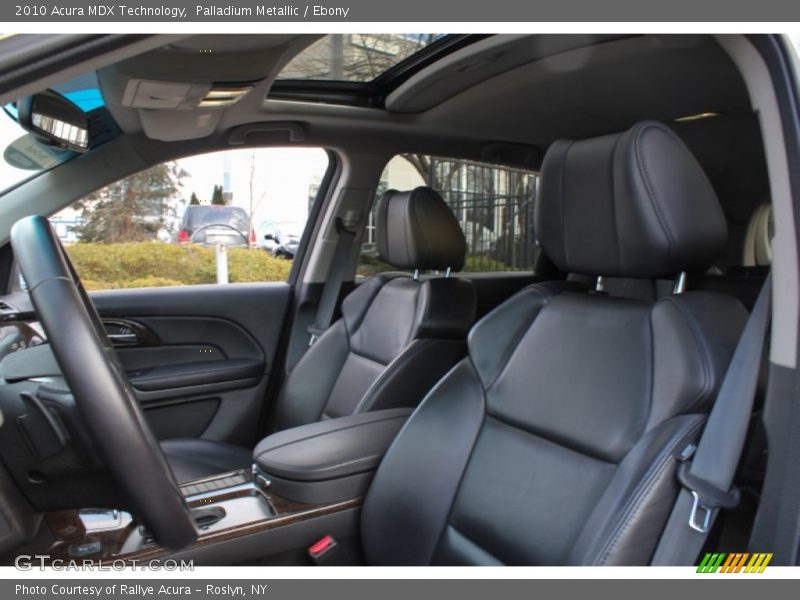 Palladium Metallic / Ebony 2010 Acura MDX Technology