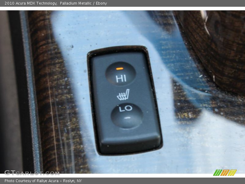 Palladium Metallic / Ebony 2010 Acura MDX Technology