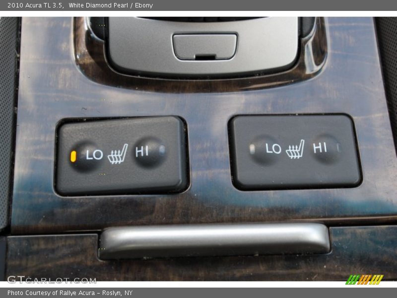 White Diamond Pearl / Ebony 2010 Acura TL 3.5
