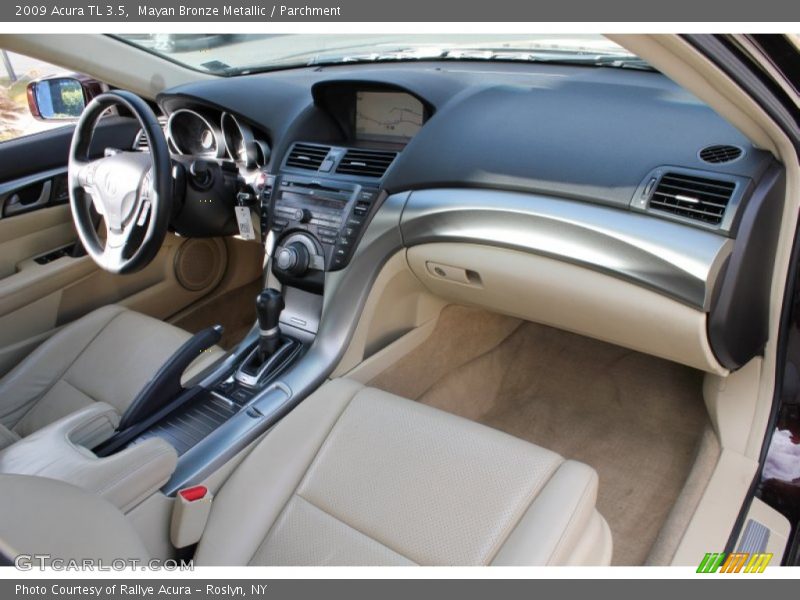 Mayan Bronze Metallic / Parchment 2009 Acura TL 3.5