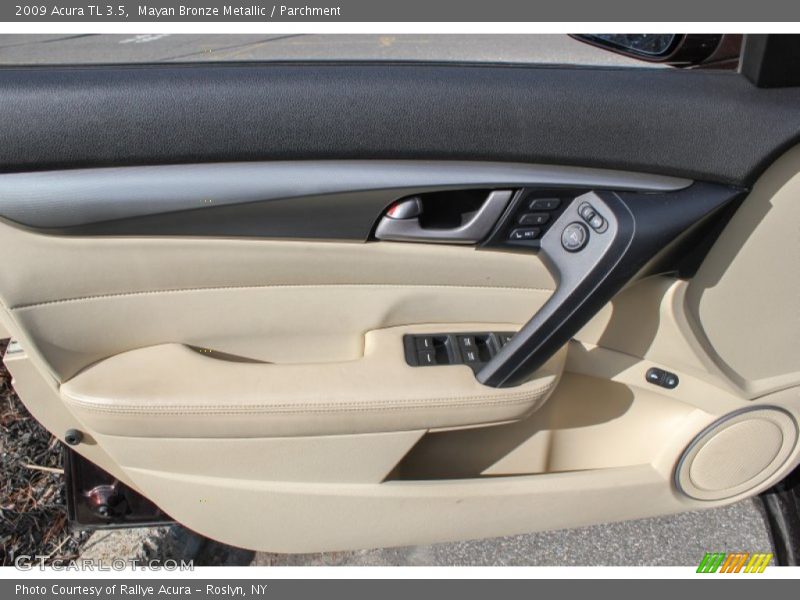 Mayan Bronze Metallic / Parchment 2009 Acura TL 3.5