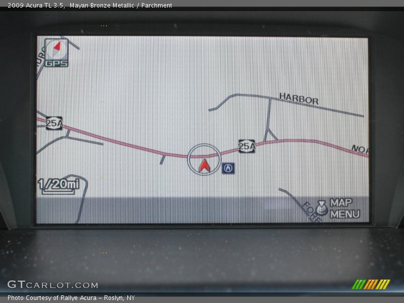 Mayan Bronze Metallic / Parchment 2009 Acura TL 3.5