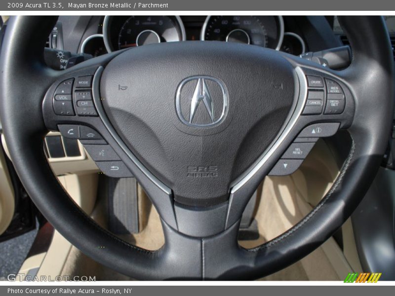 Mayan Bronze Metallic / Parchment 2009 Acura TL 3.5