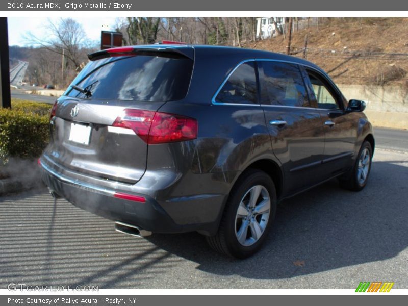 Grigio Metallic / Ebony 2010 Acura MDX