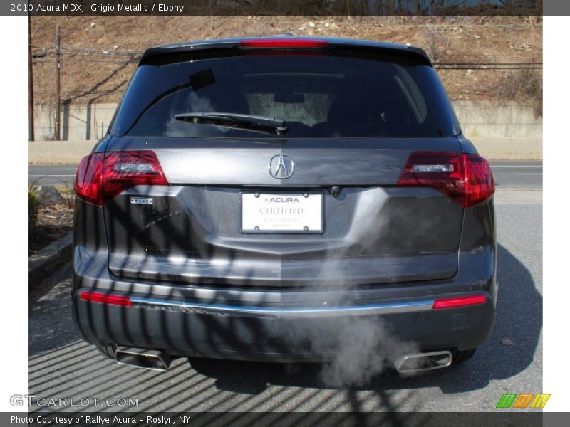 Grigio Metallic / Ebony 2010 Acura MDX