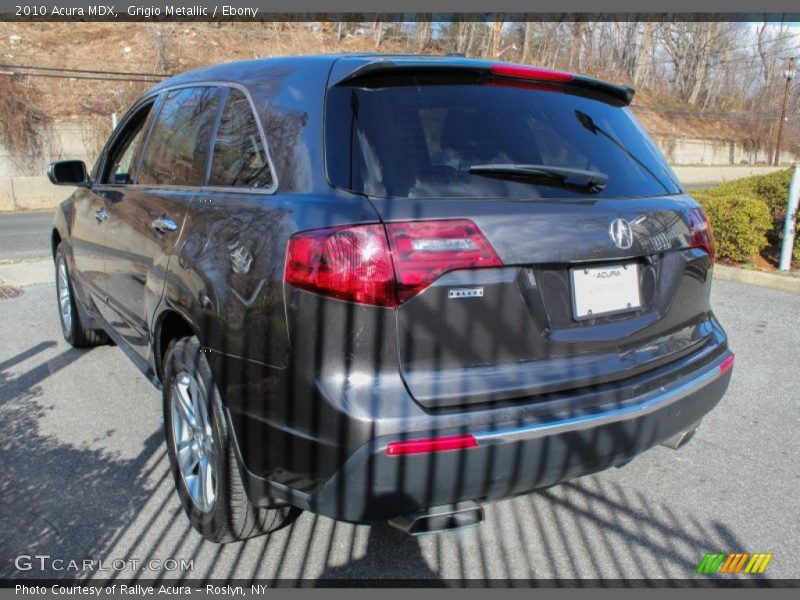 Grigio Metallic / Ebony 2010 Acura MDX