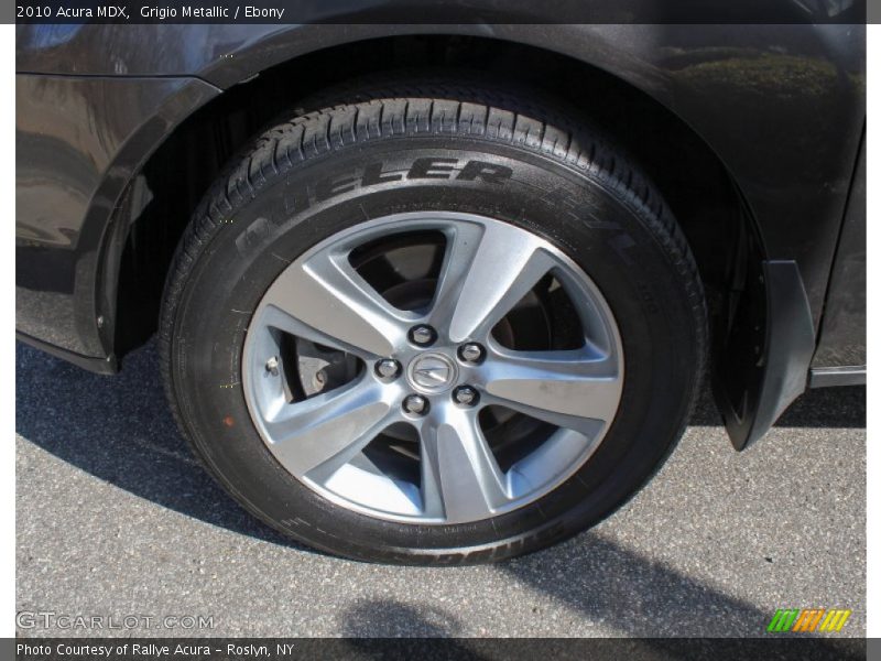 Grigio Metallic / Ebony 2010 Acura MDX