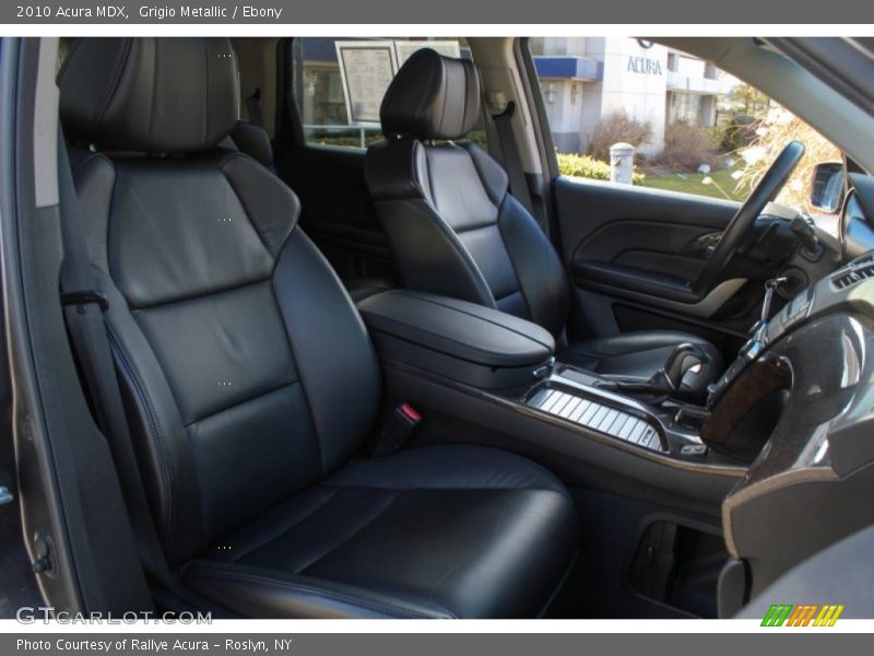 Grigio Metallic / Ebony 2010 Acura MDX