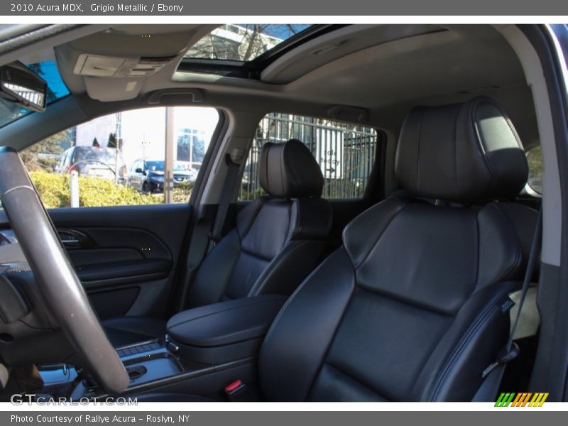 Grigio Metallic / Ebony 2010 Acura MDX
