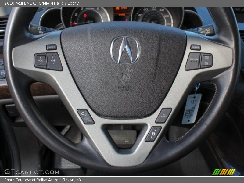 Grigio Metallic / Ebony 2010 Acura MDX
