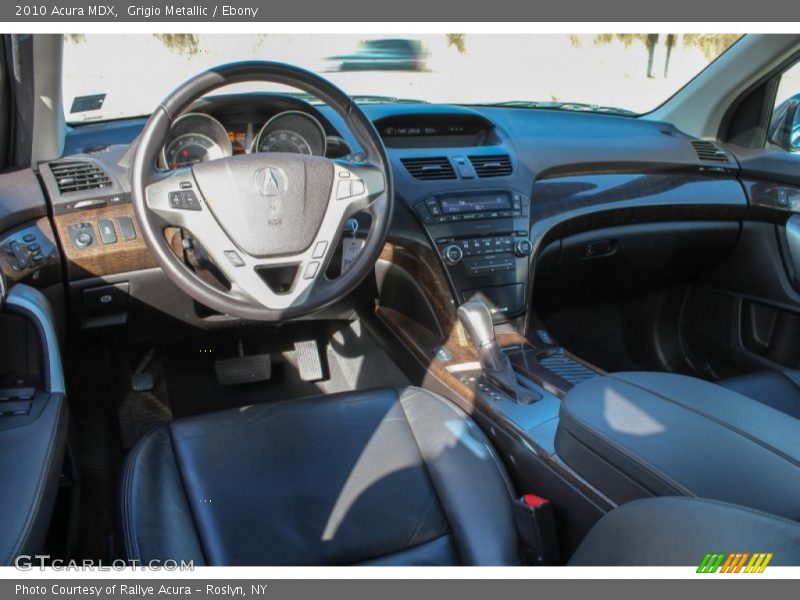 Grigio Metallic / Ebony 2010 Acura MDX