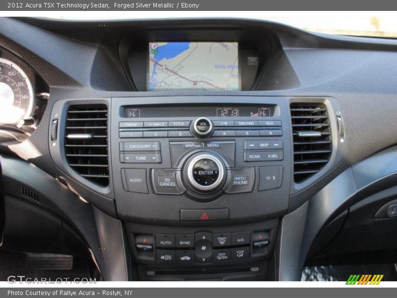 Controls of 2012 TSX Technology Sedan
