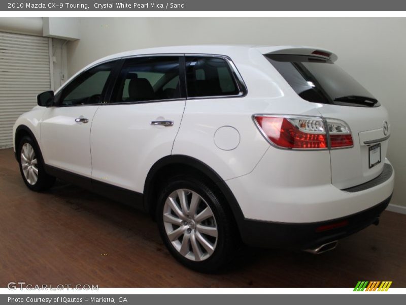 Crystal White Pearl Mica / Sand 2010 Mazda CX-9 Touring