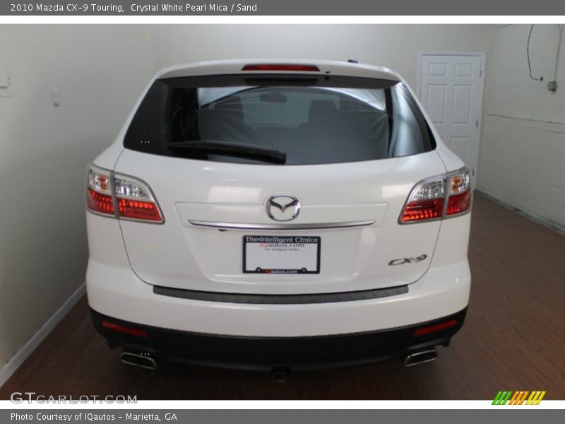 Crystal White Pearl Mica / Sand 2010 Mazda CX-9 Touring