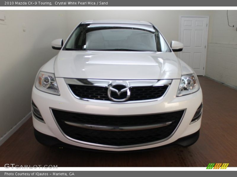 Crystal White Pearl Mica / Sand 2010 Mazda CX-9 Touring