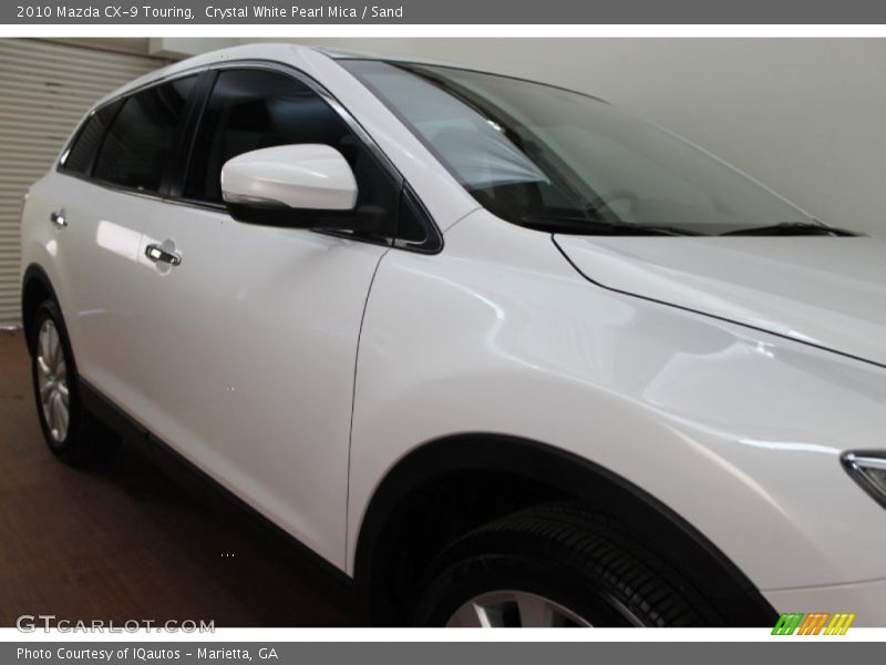 Crystal White Pearl Mica / Sand 2010 Mazda CX-9 Touring