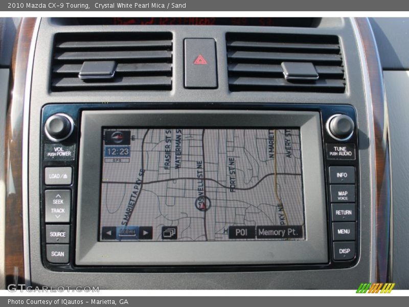 Crystal White Pearl Mica / Sand 2010 Mazda CX-9 Touring