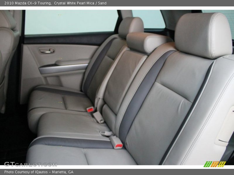 Crystal White Pearl Mica / Sand 2010 Mazda CX-9 Touring
