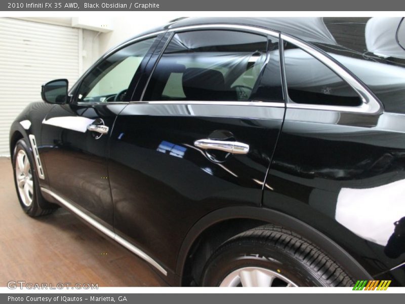 Black Obsidian / Graphite 2010 Infiniti FX 35 AWD