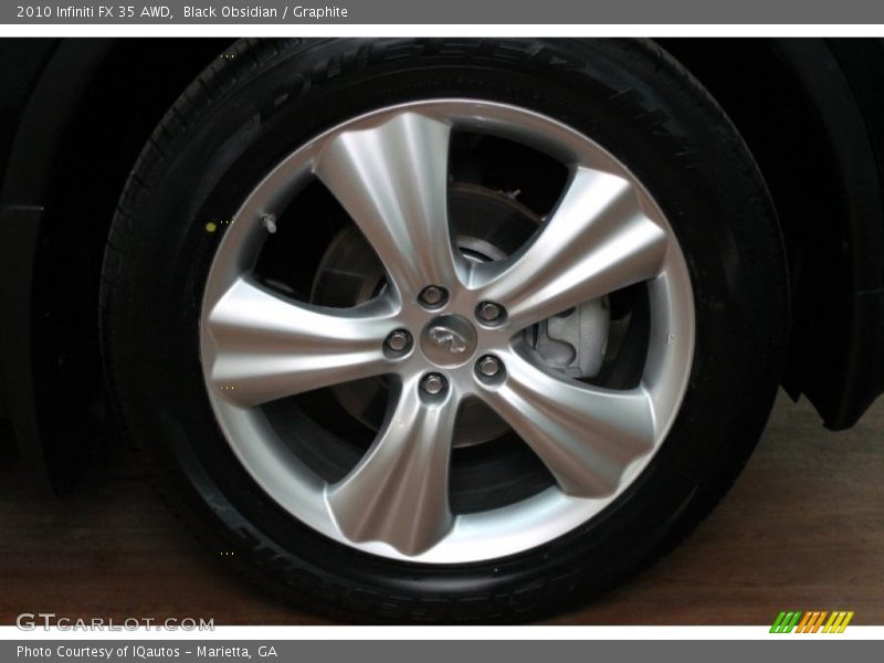 Black Obsidian / Graphite 2010 Infiniti FX 35 AWD