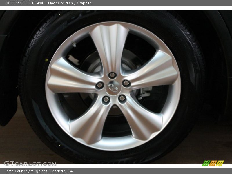 Black Obsidian / Graphite 2010 Infiniti FX 35 AWD