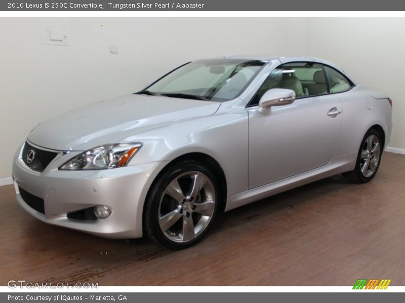 Tungsten Silver Pearl / Alabaster 2010 Lexus IS 250C Convertible
