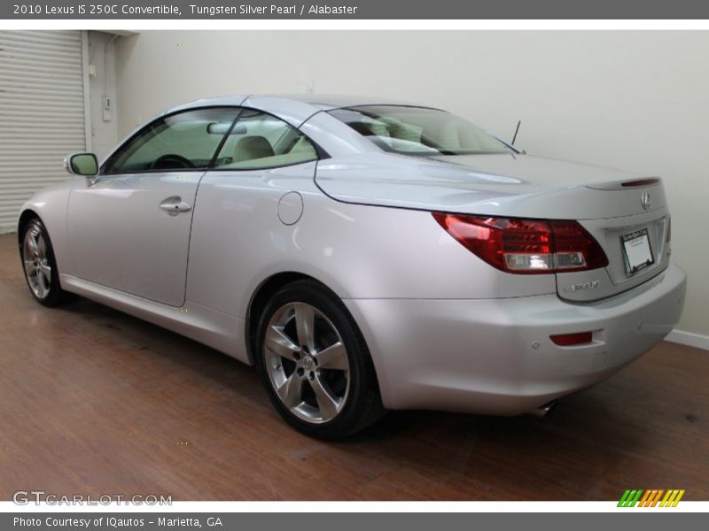 Tungsten Silver Pearl / Alabaster 2010 Lexus IS 250C Convertible