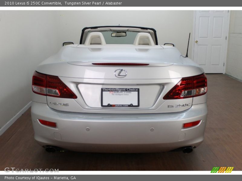 Tungsten Silver Pearl / Alabaster 2010 Lexus IS 250C Convertible
