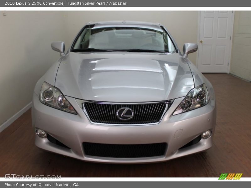 Tungsten Silver Pearl / Alabaster 2010 Lexus IS 250C Convertible