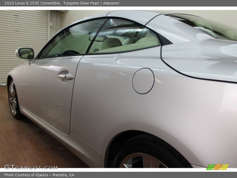 Tungsten Silver Pearl / Alabaster 2010 Lexus IS 250C Convertible
