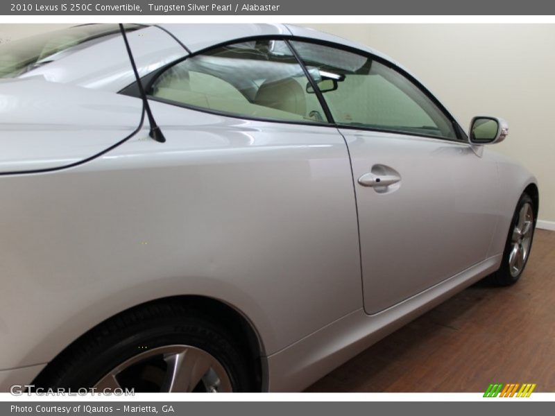 Tungsten Silver Pearl / Alabaster 2010 Lexus IS 250C Convertible