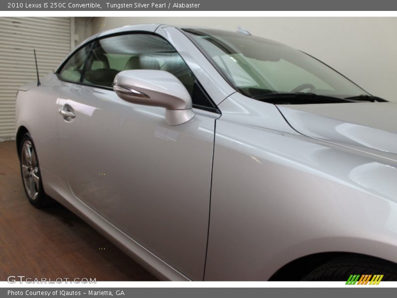 Tungsten Silver Pearl / Alabaster 2010 Lexus IS 250C Convertible