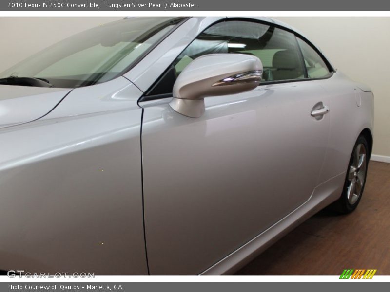 Tungsten Silver Pearl / Alabaster 2010 Lexus IS 250C Convertible