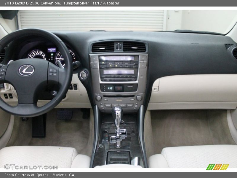 Tungsten Silver Pearl / Alabaster 2010 Lexus IS 250C Convertible