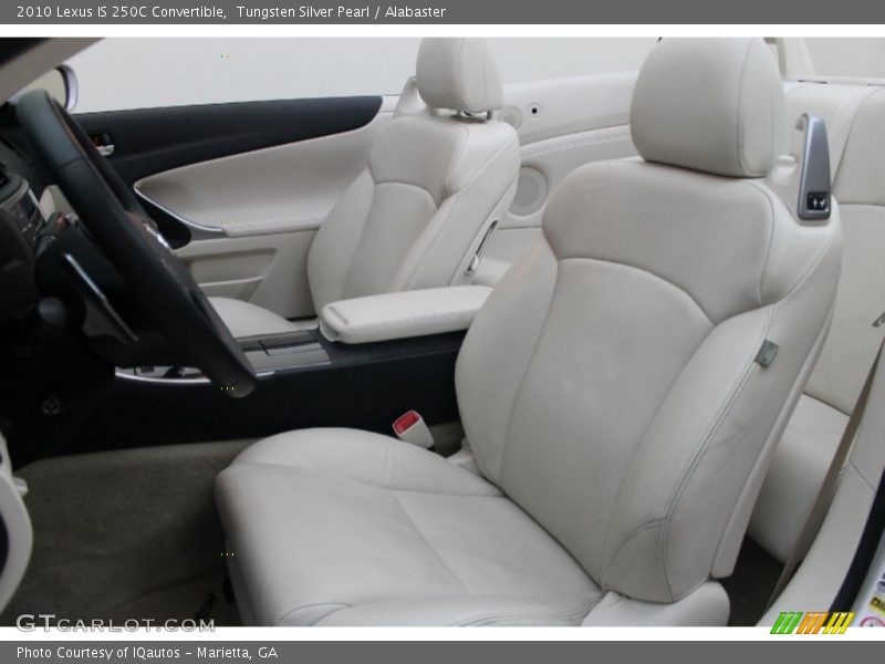 Tungsten Silver Pearl / Alabaster 2010 Lexus IS 250C Convertible