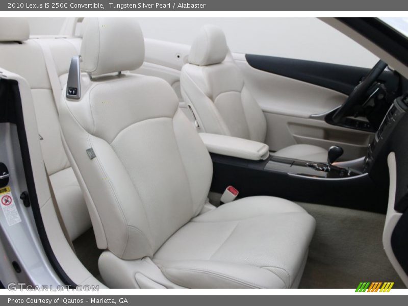 Tungsten Silver Pearl / Alabaster 2010 Lexus IS 250C Convertible