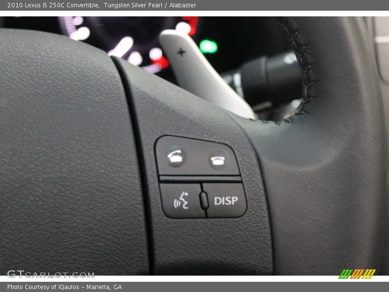 Tungsten Silver Pearl / Alabaster 2010 Lexus IS 250C Convertible