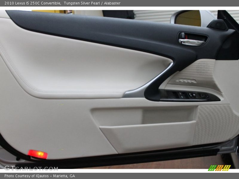 Tungsten Silver Pearl / Alabaster 2010 Lexus IS 250C Convertible