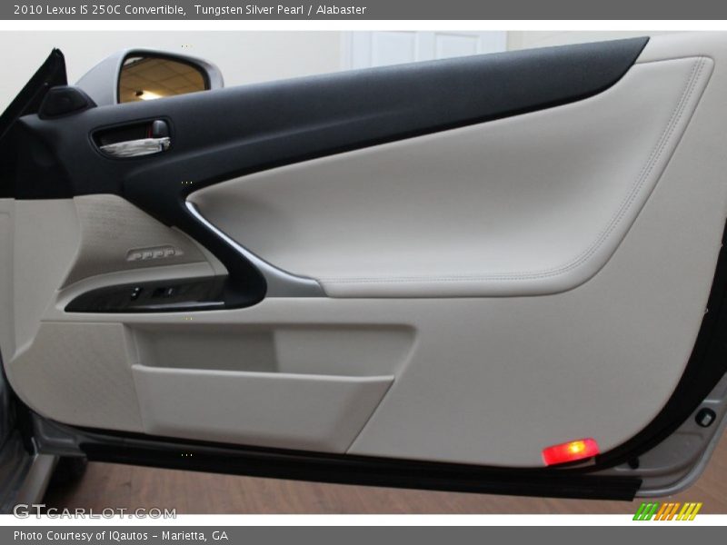 Tungsten Silver Pearl / Alabaster 2010 Lexus IS 250C Convertible