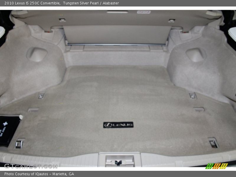 Tungsten Silver Pearl / Alabaster 2010 Lexus IS 250C Convertible