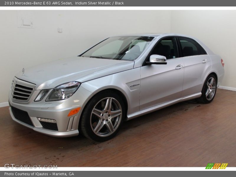 Front 3/4 View of 2010 E 63 AMG Sedan