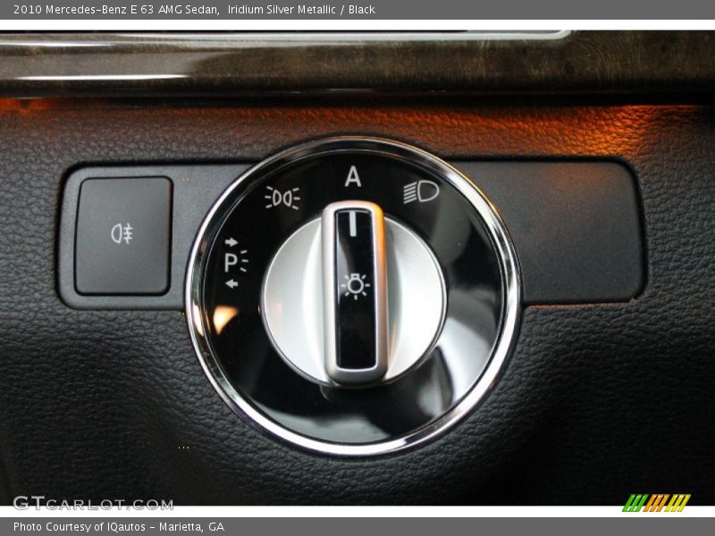 Controls of 2010 E 63 AMG Sedan