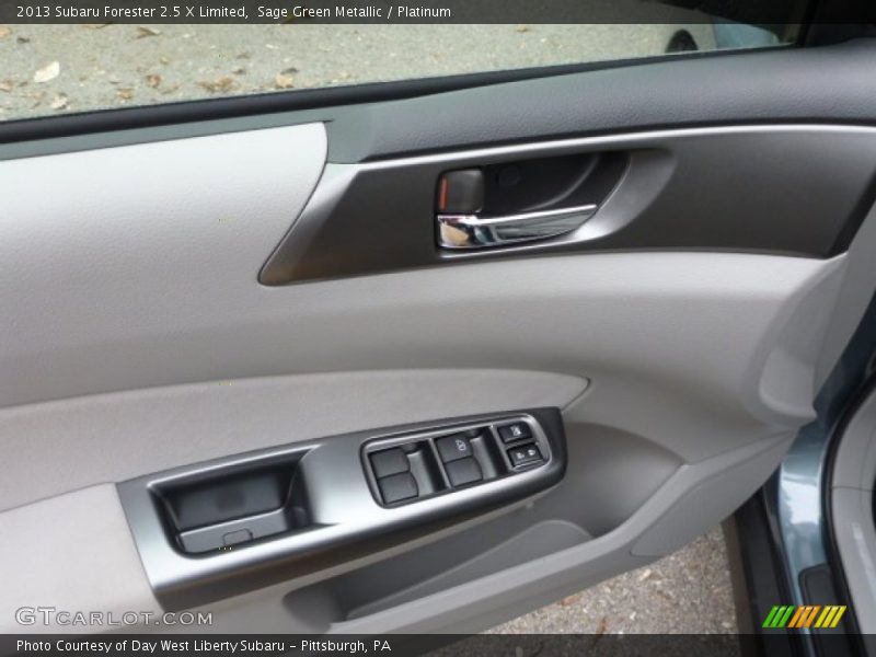 Sage Green Metallic / Platinum 2013 Subaru Forester 2.5 X Limited