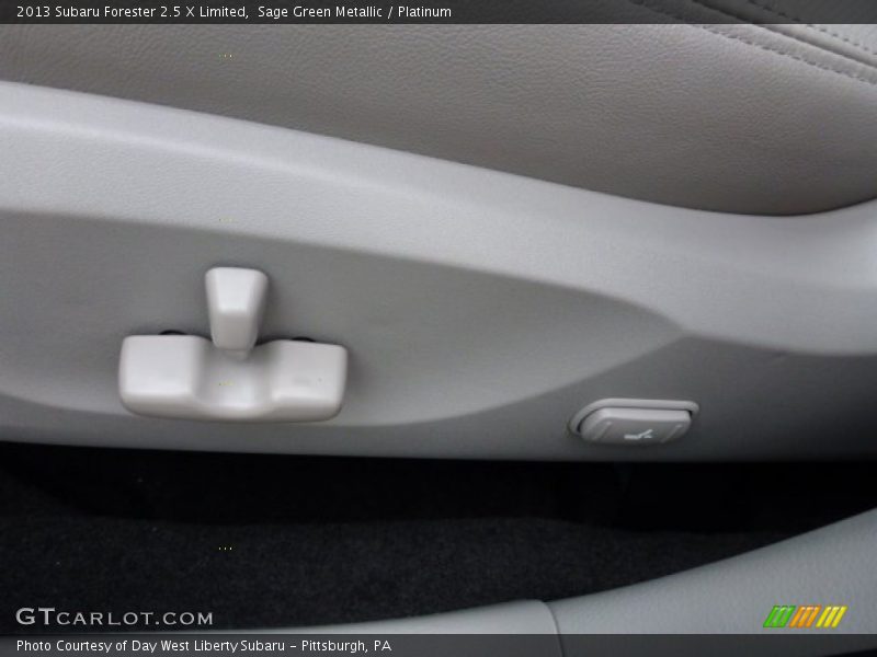 Sage Green Metallic / Platinum 2013 Subaru Forester 2.5 X Limited