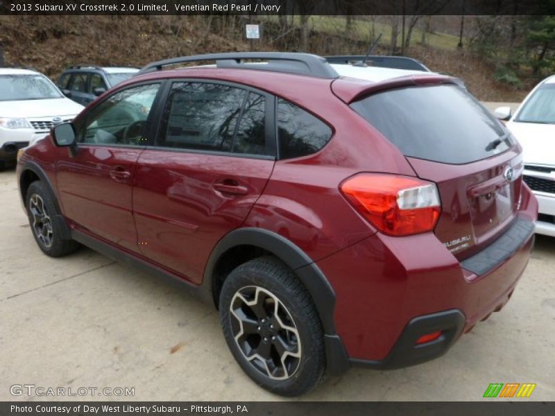 Venetian Red Pearl / Ivory 2013 Subaru XV Crosstrek 2.0 Limited